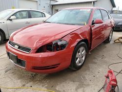 Chevrolet Impala salvage cars for sale: 2008 Chevrolet Impala LT