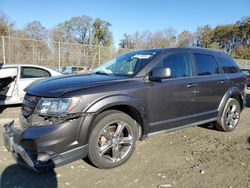 Dodge Journey salvage cars for sale: 2017 Dodge Journey Crossroad