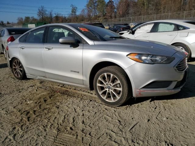 2017 Ford Fusion SE Hybrid