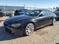 BMW 6 Series salvage cars for sale: 2004 BMW 645 CI Automatic