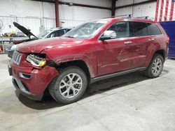 Jeep Grand Cherokee salvage cars for sale: 2015 Jeep Grand Cherokee Summit