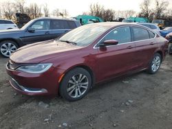 Chrysler 200 salvage cars for sale: 2015 Chrysler 200 Limited