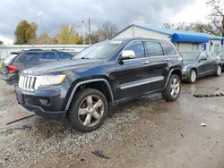 Jeep salvage cars for sale: 2012 Jeep Grand Cherokee Overland