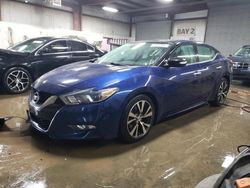 Nissan Maxima salvage cars for sale: 2016 Nissan Maxima 3.5S