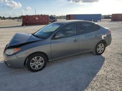 Hyundai Elantra salvage cars for sale: 2010 Hyundai Elantra Blue