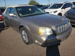 Cadillac salvage cars for sale: 2004 Cadillac Deville