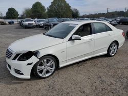 Mercedes-Benz e-Class salvage cars for sale: 2012 Mercedes-Benz E 350