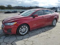 Ford salvage cars for sale: 2019 Ford Fusion SE