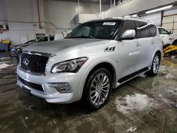 Infiniti qx80 salvage cars for sale: 2017 Infiniti QX80 Base