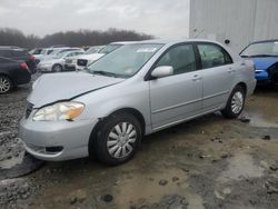 Toyota Corolla salvage cars for sale: 2007 Toyota Corolla CE