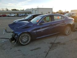 Alfa Romeo salvage cars for sale: 2017 Alfa Romeo Giulia TI Q4