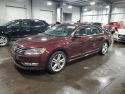 Volkswagen Passat salvage cars for sale: 2014 Volkswagen Passat SEL