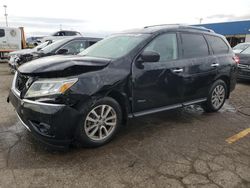 Nissan salvage cars for sale: 2014 Nissan Pathfinder SV Hybrid