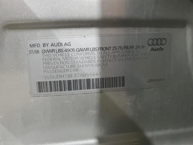 2007 Audi A4 3.2 Quattro