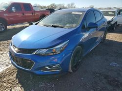 Chevrolet Cruze salvage cars for sale: 2017 Chevrolet Cruze Premier