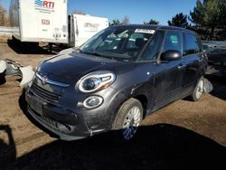 Fiat 500 salvage cars for sale: 2017 Fiat 500L POP