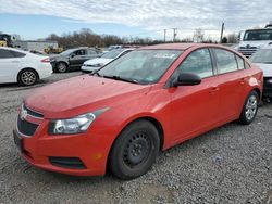 Chevrolet salvage cars for sale: 2014 Chevrolet Cruze LS