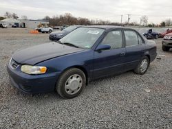 Toyota salvage cars for sale: 2002 Toyota Corolla CE