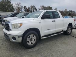 Toyota Tundra salvage cars for sale: 2007 Toyota Tundra Double Cab SR5