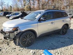 Mitsubishi salvage cars for sale: 2020 Mitsubishi Outlander SE