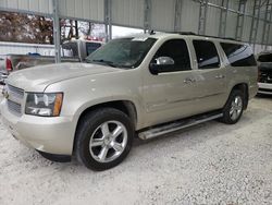 Salvage cars for sale from Copart Rogersville, MO: 2013 Chevrolet Suburban K1500 LTZ