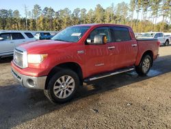 Toyota Tundra salvage cars for sale: 2011 Toyota Tundra Crewmax Limited