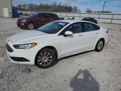 Ford Fusion salvage cars for sale: 2017 Ford Fusion S