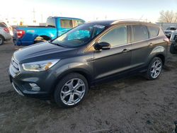 Ford Escape salvage cars for sale: 2017 Ford Escape Titanium