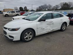 Chevrolet Malibu salvage cars for sale: 2017 Chevrolet Malibu LS