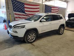 Jeep Grand Cherokee salvage cars for sale: 2017 Jeep Cherokee Limited