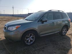 Subaru Forester salvage cars for sale: 2016 Subaru Forester 2.5I Touring