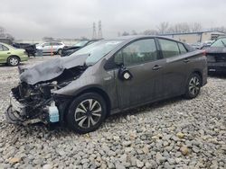 Toyota Prius salvage cars for sale: 2017 Toyota Prius Prime