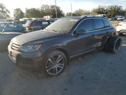 Volkswagen salvage cars for sale: 2012 Volkswagen Touareg V6 TDI