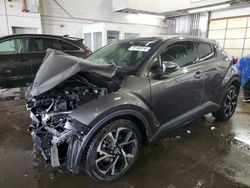 Toyota c-hr salvage cars for sale: 2019 Toyota C-HR XLE