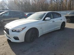 Vehiculos salvage en venta de Copart Glassboro, NJ: 2018 Infiniti Q50 Luxe