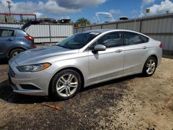 Ford Fusion salvage cars for sale: 2018 Ford Fusion SE