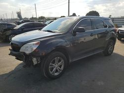 Chevrolet Equinox salvage cars for sale: 2012 Chevrolet Equinox LS