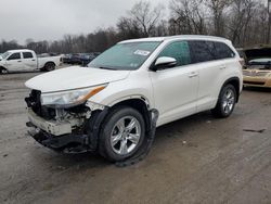 Toyota Highlander salvage cars for sale: 2014 Toyota Highlander Limited