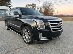 Cadillac salvage cars for sale: 2015 Cadillac Escalade ESV Premium