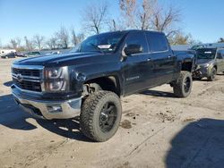 Chevrolet Silverado k1500 ltz salvage cars for sale: 2014 Chevrolet Silverado K1500 LTZ