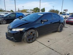 Honda Civic salvage cars for sale: 2015 Honda Civic SI