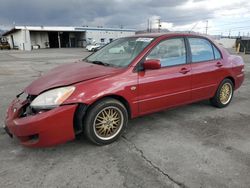 Mitsubishi Lancer salvage cars for sale: 2005 Mitsubishi Lancer ES