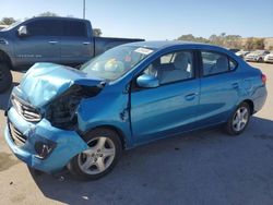 Mitsubishi Mirage salvage cars for sale: 2017 Mitsubishi Mirage G4 ES