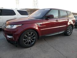 Land Rover salvage cars for sale: 2016 Land Rover Range Rover Sport HSE