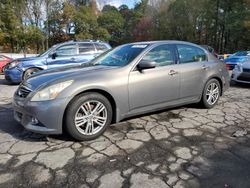 Infiniti g37 salvage cars for sale: 2012 Infiniti G37 Base