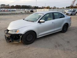 Vehiculos salvage en venta de Copart Dunn, NC: 2013 Volkswagen Jetta SE