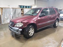 Mercedes-Benz salvage cars for sale: 1998 Mercedes-Benz ML 320