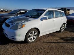 Toyota salvage cars for sale: 2003 Toyota Corolla Matrix XRS