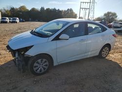 Hyundai Accent salvage cars for sale: 2017 Hyundai Accent SE