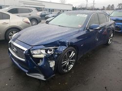 Infiniti Vehiculos salvage en venta: 2019 Infiniti Q50 Luxe